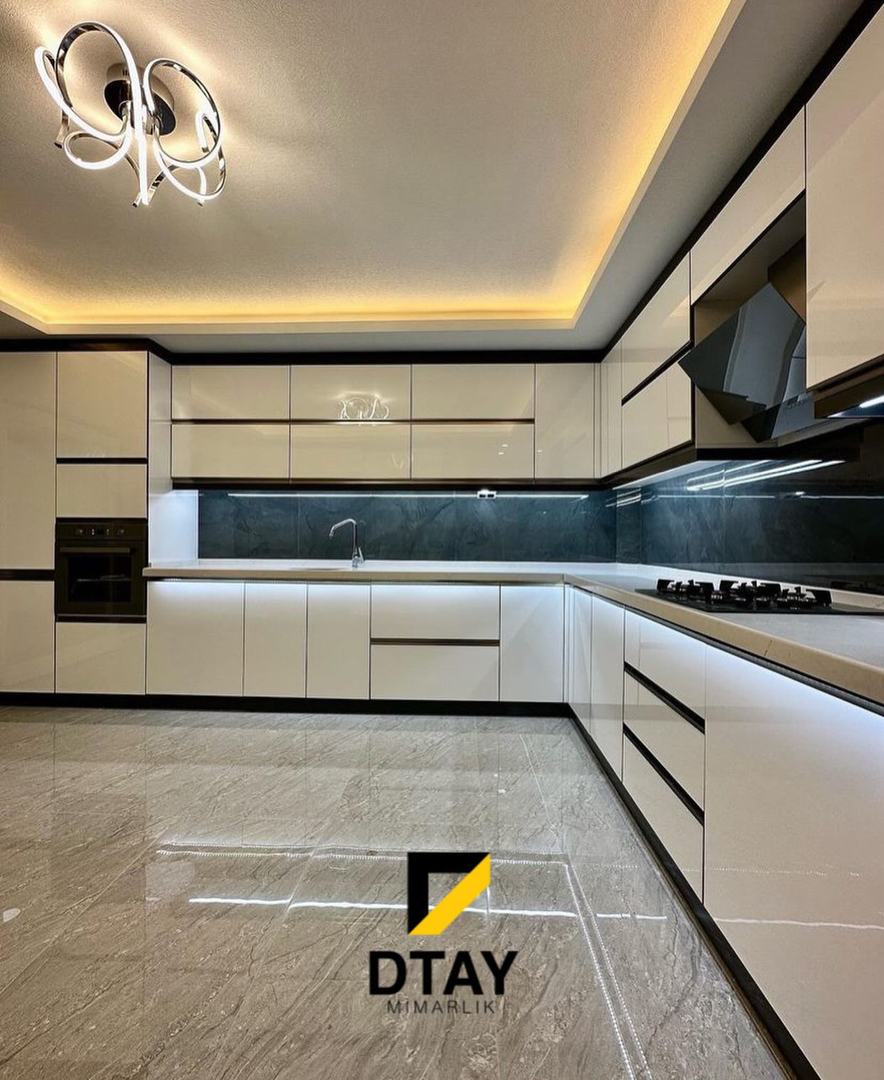 Başakşehir Mutfak — mutfak — tezgâh detayı