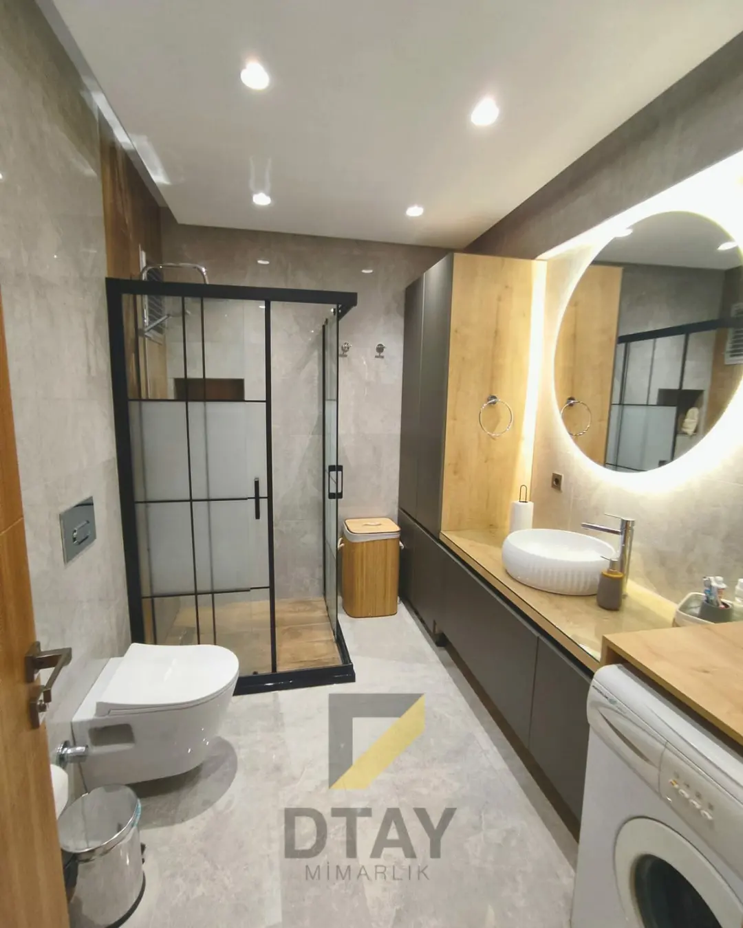 Beylikdüzü Konut — banyo — render